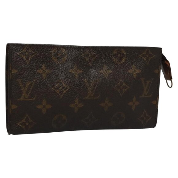 LOUIS VUITTON Monogram Bucket GM Pouch Accessory Pouch LV Auth ti2702 - Picture 1 of 13